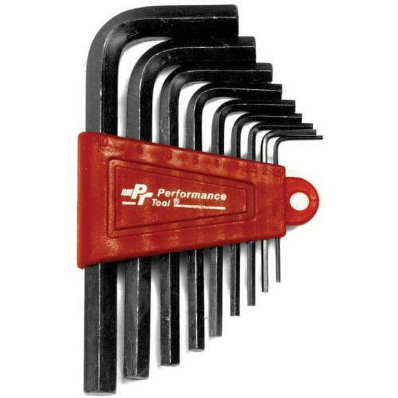 Wilmar W1392 9-Piece MET Hex Key Set with Holder