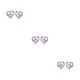 thumbnail image 4 of Pendientes Jumpingount 1 Par para Mujer Fiesta de Boda Diseño Simple Pendiente de Tuerca Dulce, 4 of 6
