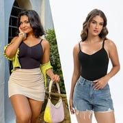 SHAPERX Brief Shapewear for Women Tummy Control Body Shaper Seamless Sculpting Bodysuit
