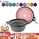thumbnail image 2 of Collapsible Travel Dog Portable Water Bowl for Camping furrybaby Official Store Round, 2 of 21