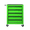 Green, variant on LuckyNote 5‑Drawer Mobile Tool Chest, Steel Rolling Tool Cabinet with 360° Casters, Workshop Organizer, Purple