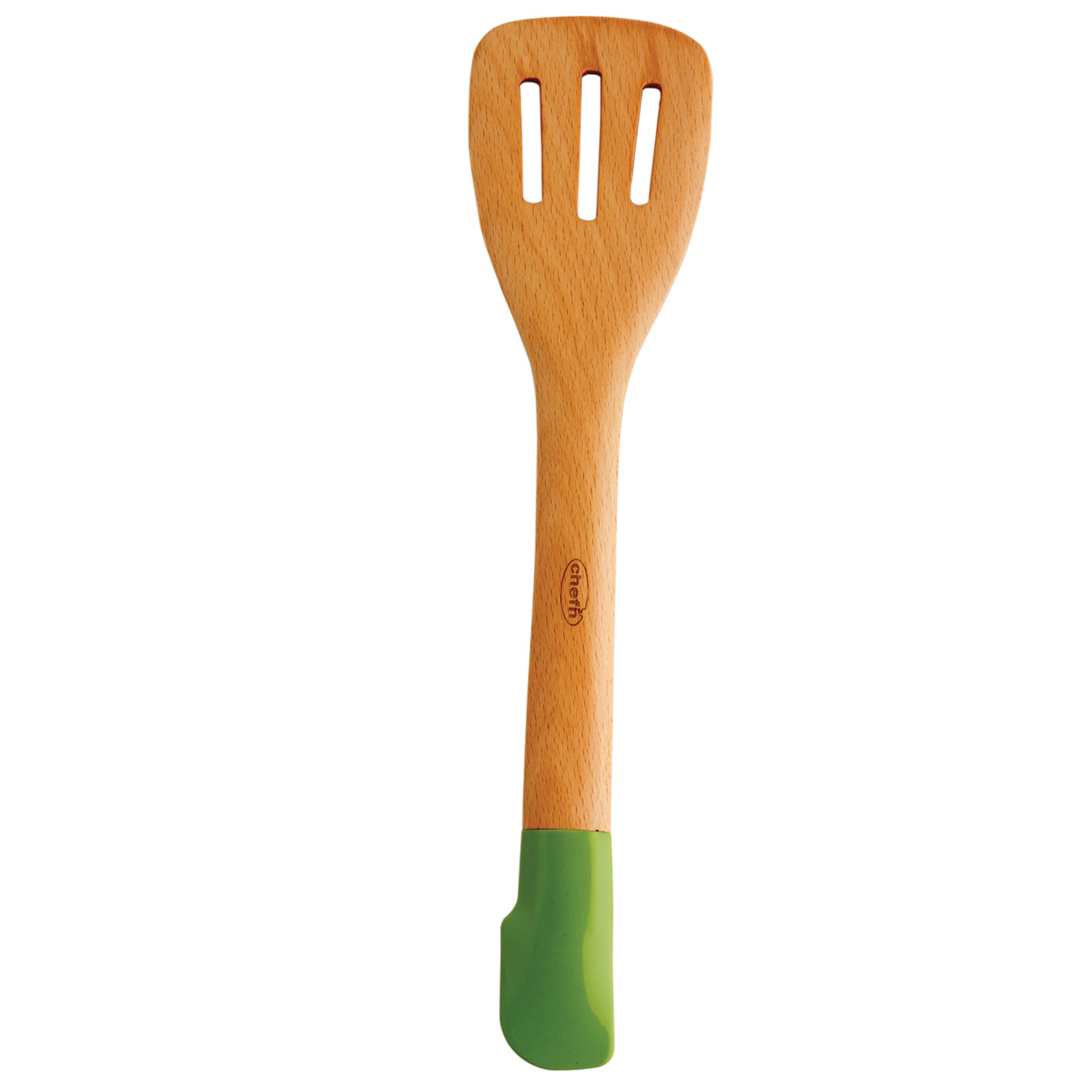 Chef'n Switchit Wooden Slotted Turner Spatula Arugula