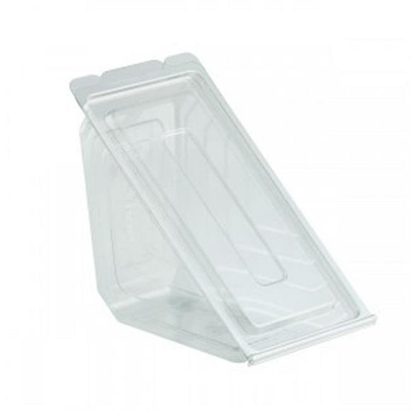 Anchor Packaging 4511019 Hinged Sandwich Wedge Pvc Clear Lid - Case of 250