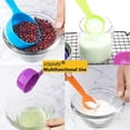 thumbnail image 4 of Measuring Cups and Spoons Measurement Kitchen Tools, Set of 10 (Random Color), 4 of 5