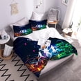 thumbnail image 3 of Set Música con Funda de Almohada Juego de Ropa de Cama Infantil 3D para Niños Niñas Juego de Funda Nórdica, 3 of 7