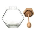 thumbnail image 3 of Gadgets de Tarro de de Vidrio con de Varilla Agitadora de Madera para , 380ml perfecl Tarro de mermelada, 3 of 8