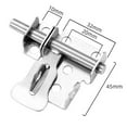 thumbnail image 2 of Stainless Steel Door /Latch With Screws Solid /Sliding Bolts Latch Hasp Home /Hardware Gate Safety /Toilet Door Lock Hand Tools, 2 of 9