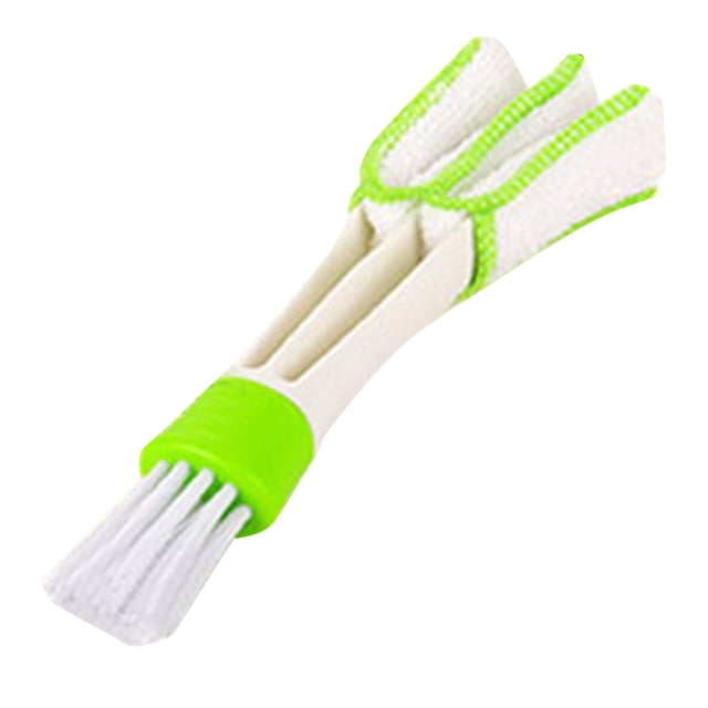 Cepillo de limpieza, cepillo de limpieza multifuncional de doble cabezal, cepillo de limpieza de polvo, cepillo de limpieza de coche, muy versátil