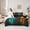 Teal, variant on Castle Fairy Blue Red Lightsaber Twin Bedding Sets 7-Piece for Boys Girls,Universe Galaxy Bedding Comforter Set Microfiber,Video Game Gamepads Breathable Sheet Sets,Super Cozy Room Decor,Reversible