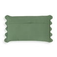 thumbnail image 3 of Portia Aqua Embroidered Cotton Flex 20" x 12" Accent Cushion, 3 of 4