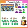 thumbnail image 2 of Buzz Lightyear Party Supplies Honeycomb Centerpieces Table Toppers Decorations for Birthday Backdrop Banner, 2 of 7