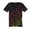 Multicoloured - black, variant on Evil Genius Womens Gradient Slash Pattern Graphic T-Shirt, Multicoloured, Medium