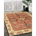 thumbnail image 2 of Ahgly Company Indoor Rectangle Abstract Red Oriental Area Rugs, 2' x 5', 2 of 6