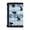 Black Cat Music Daisy Theme, variant on Fire Tiger Youth Wallet for Sports, Polyester Trifold Money Organizer with Big Capacity, Slim Wear-Resistant Teen Wallet for Daily Use