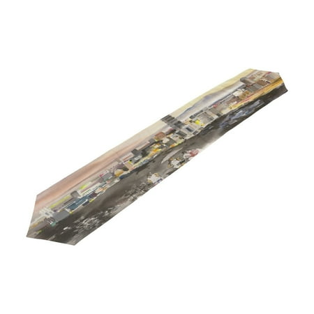 

POPCreation Urban Rain Shower Table Runner Table Top Decoration Home Decor 13x90 inches
