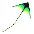 thumbnail image 2 of Cometa triangular de 1,6 m, cometa en forma de pájaro con cola de 10 m para exteriores (cola de 10 m) Ndcxsfigh libre de BPA, 2 of 9