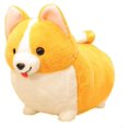 thumbnail image 1 of Peluche Corgi de patas cortas con forma de corazón de melocotón, color amarillo, 1 of 5