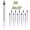 1 ml, variant on 10 Pack 2 ml Syringe for Liquid Without Needle,Syringe with Cap,Individually Wrapped,for Scientific Labs,Measurement,Dispensing,Oil or Glue Applicato