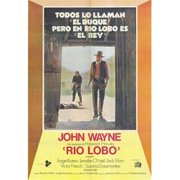Posterazzi Mov Rio Lobo Movie Poster 11 X 17 In Walmart Com