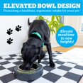 thumbnail image 5 of Cuenco Para Perros Con Forma De Neumático - Cuenco De Agua Y Comida Para Mascotas Con Inserto De Acero Inoxidable Extraíble Apto Para Lavavajillas - Suministros Divertidos Para Mascotas, 5 of 5