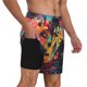thumbnail image 2 of Balery World Map Guitar Illustration Bañador para hombre, shorts de playa de secado rápido con entrepierna y forro de compresión-XX-Large, 2 of 6