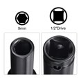 thumbnail image 3 of Unique Bargains Socket Accessory Set, 9mm Deep Socket 1/4' Hex Shank Impact Adapter with 1/2' Drive, 3 of 5