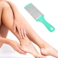 thumbnail image 2 of Unique Bargains 1 Pc Portable Dual Sided Foot Callus Remover Tools 10.63"x2.76" Green, 2 of 7