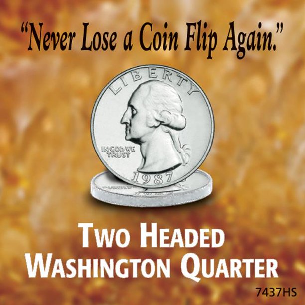 UPM Global 3385 Two Headed Washington Quarter