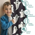 thumbnail image 3 of Blackout Kids Curtains,Dark Halloween White Ghosts Childrens Insulated Curtains Set Of 2,Bedroom Essentials,Toddler Room Decor 42"x84", 3 of 5