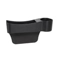 thumbnail image 3 of Organizador de asiento de coche, almacenamiento lateral del asiento, bolsa para coche, caja de almacenamiento para el hueco del asiento, parte delantera del coche Negro, 3 of 9