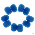 thumbnail image 1 of Cubierta de esponja de micrófono perfke paquete de 50 piezas azules, 1 of 6