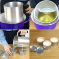 thumbnail image 6 of IEMIEBSHA 4 Pounds Candle Making Pouring Pot, Aluminum Construction Candle Making Pitcher Dripless Pouring Spout Wax Melting Pot with Heat-Resisting Handle, 6 of 9