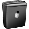 thumbnail image 1 of Destructora de papel Locksmith de microcorte de 8 hojas P-4, 15 L, 1 of 7
