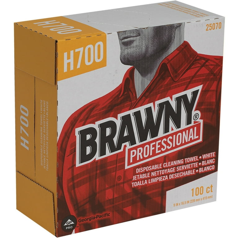 Medium Weight HEF Shop Towels, 9.1 x 16.5, 100/Box Medium Weight HEF Shop Towels, 9.1 x 16.5, 100/Box