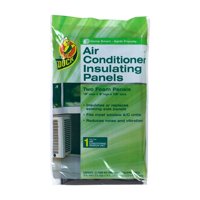 Duck Brand Window Air Conditioner Insulating Panels, Two Pack