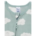 thumbnail image 5 of Gerber Baby and Toddler Neutral Microfleece Blanket Sleeper Pajamas, 3-Pack, Sizes 0/3 Months - 5T, 5 of 9