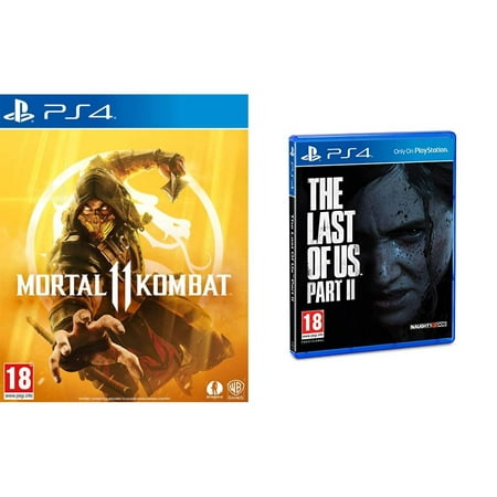 Mortal Kombat 11 (PS4)&PS4 The Last of Us Part II (PS4)