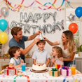 thumbnail image 4 of Guirnalda de Globos EHZCBHG Feliz Cumpleaños 16 pulgadas Plata, 4 of 6