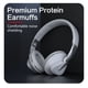 thumbnail image 3 of Injueey Auriculares inalámbricos Subwoofer compatible con Bluetooth con micrófono Auriculares Cables de audio/vídeo Negro, 3 of 6