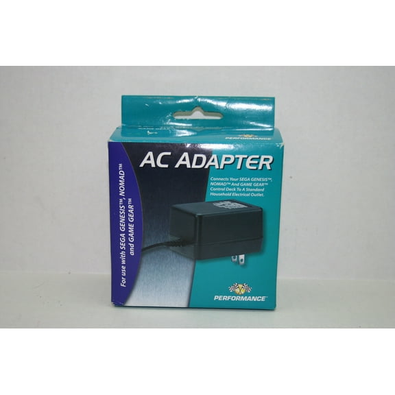 AC Power Supply Adapter for the Sega Game Gear, Genesis 2 or Nomad System Console