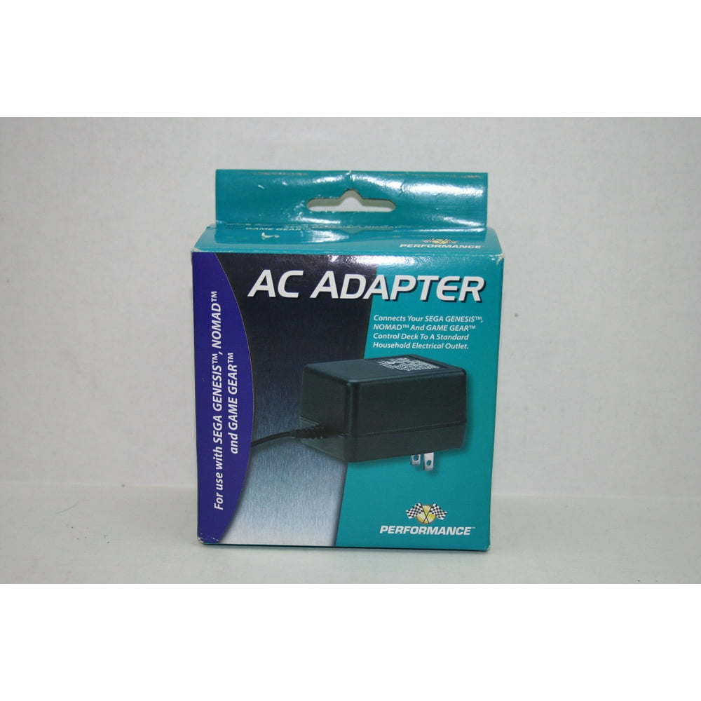 AC Power Supply Adapter for the Sega Game Gear, Genesis 2 or Nomad System Console