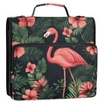 thumbnail image 5 of FORMRS Zipper Binder with Shoulder Strap 2-inch Ring 500 Sheet Capacity File Bag, Red Flamingo Pattern, 5 of 5