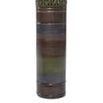 thumbnail image 5 of DecMode 34", 31", 28"H Tall Ombre Bronze Metal Vase with Laser Cut Antefix Design, Set of 3, 5 of 15
