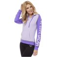 thumbnail image 2 of Aeropostale Sudadera con capucha y manga con logo para mujer, Púrpura, X-Large Aeropostale Sudadera, 2 of 2
