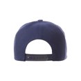thumbnail image 2 of Classic Snapback Hat Custom A to Z Initial Letters, Navy Cap White Black Letter Initial I, 2 of 3