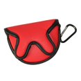 thumbnail image 4 of Cubierta de la cabeza del putter de golf Sharpla Mazo rojo, 4 of 8