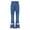 Type A, variant on CHICTRY Kids Girls Casual Denim Pants Flared Jeans Juniors Ripped Ruffled Bell Bottoms Long Pants Type A 130/3XL