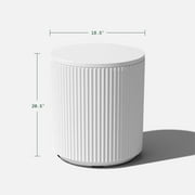 Veradek Chill Side Table - White