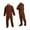 brown, variant on Segolike Leather Welding Jacket Pants Suit Protective Gear Welding Apron Welders Overalls L