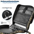 thumbnail image 4 of FORMRS Zipper Binder with Shoulder Strap 2-inch Ring 500 Sheet Capacity File Bag, Golden Elegance, 4 of 5